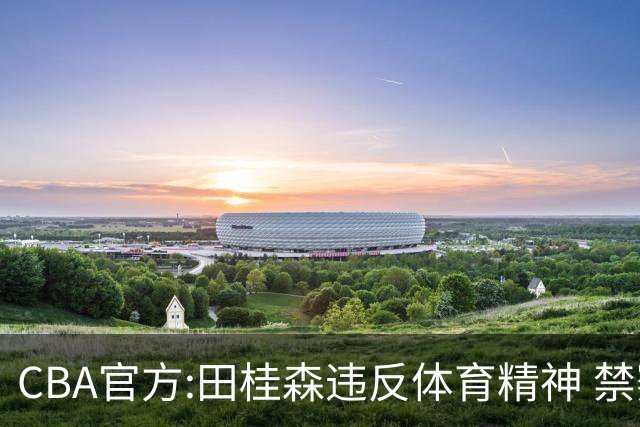 CBA官方:田桂森违反体育精神 禁赛2场罚款15万